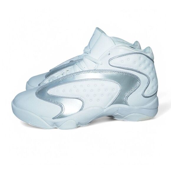 Air Jordan OG 'White Metallic Silver' Basketball Shoes CW0907-100 Women's 9 - Picture 2 of 13